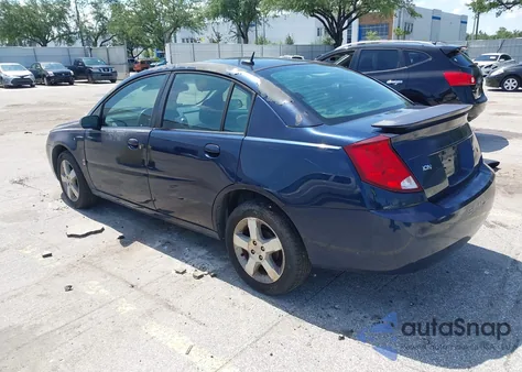 2007 Saturn Ion 3 из США, поврежденный, VIN 1G8AL55FX7Z106137